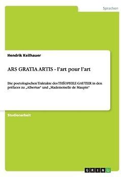 ARS GRATIA ARTIS - l'art pour l'art