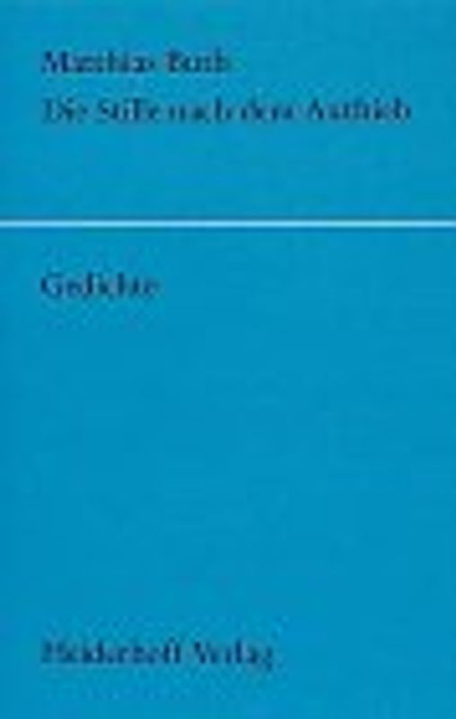 Die Stille nach dem Axthieb