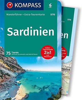 KOMPASS Wanderführer Sardinien, 75 Touren
