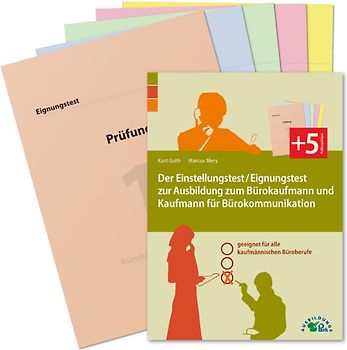 Der Einstellungstest / Eignungstest zur Ausbildung zum Bürokaufmann und Kaufmann für Bürokommunikation