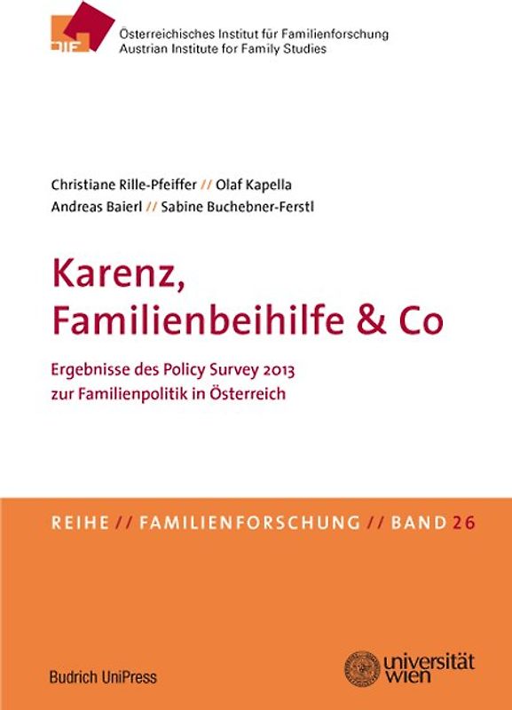 Karenz, Familienbeihilfe & Co
