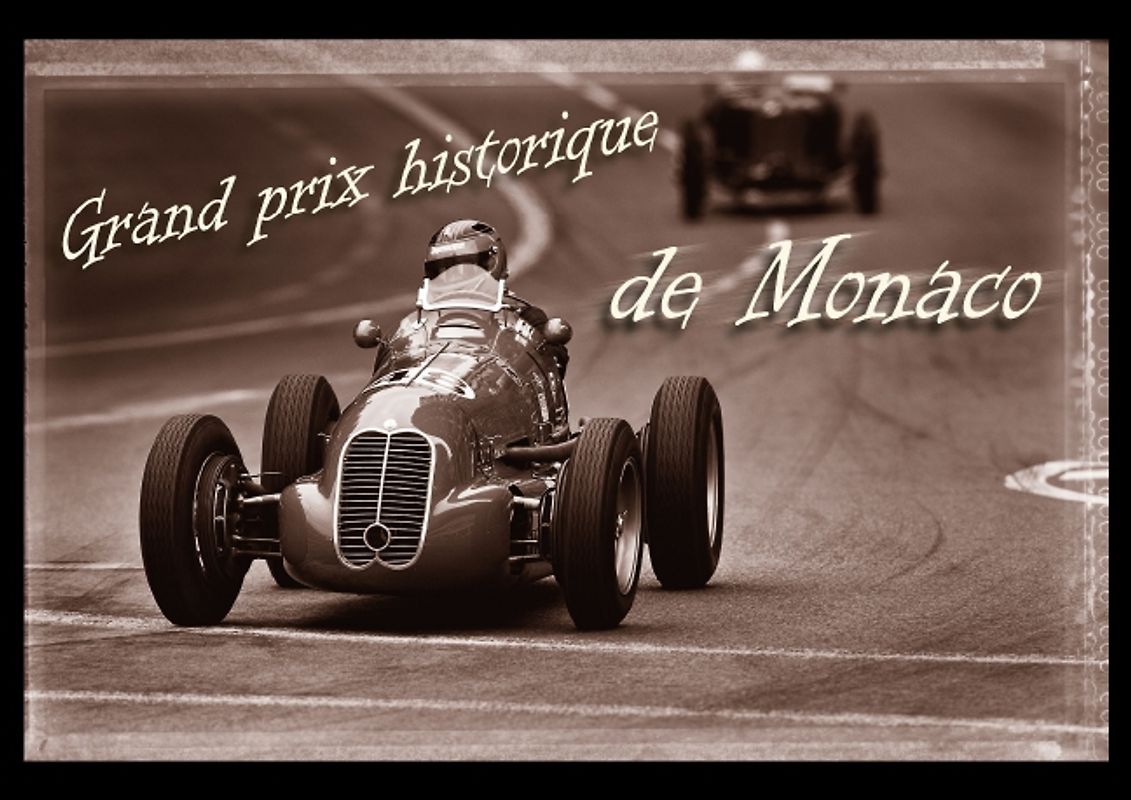 Grand Prix Historique de Monaco (Posterbuch DIN A4 quer)