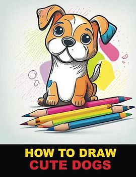 How to Draw Cute Dogs: A Step-by-Step Guide to Drawing Adorable Puppies and Playful Dogs