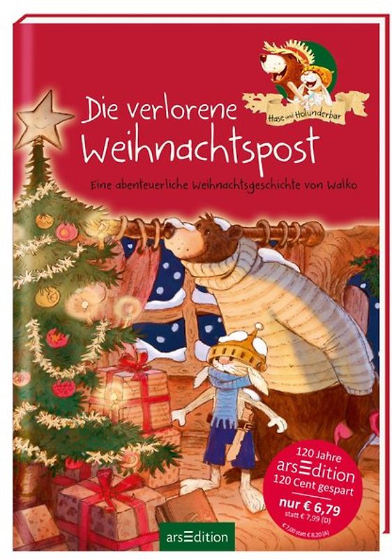 Hase und Holunderbär - Die verlorene Weihnachtspost (Jubiläumstitel)