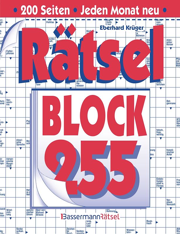 Rätselblock 255 (5 Exemplare à 2,99 €)