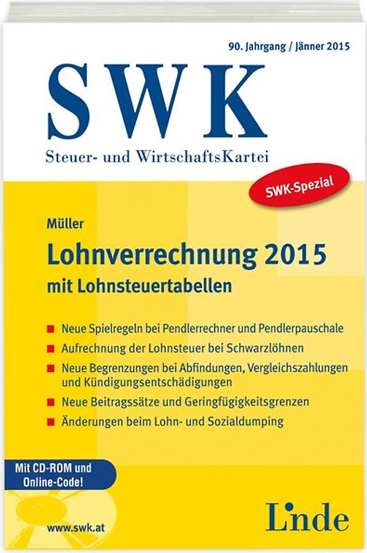 SWK-Spezial Lohnverrechnung 2015