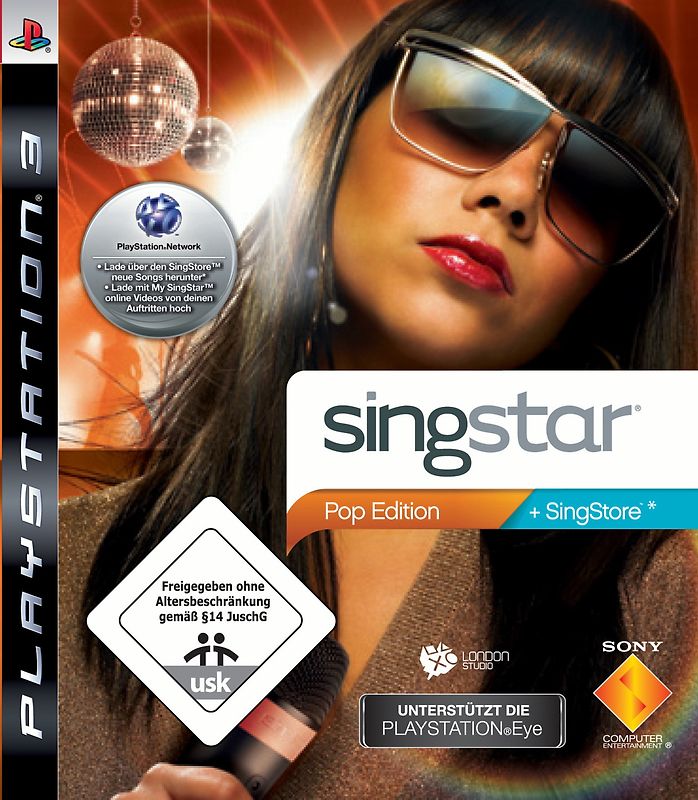 SingStar Pop Edition (Software) PlayStation 3