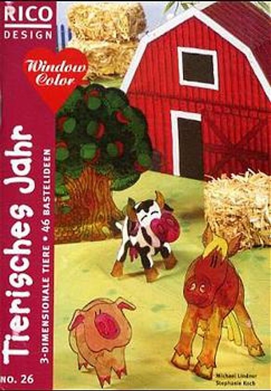 Tierisches Jahr. 3-Dimensionale Tiere