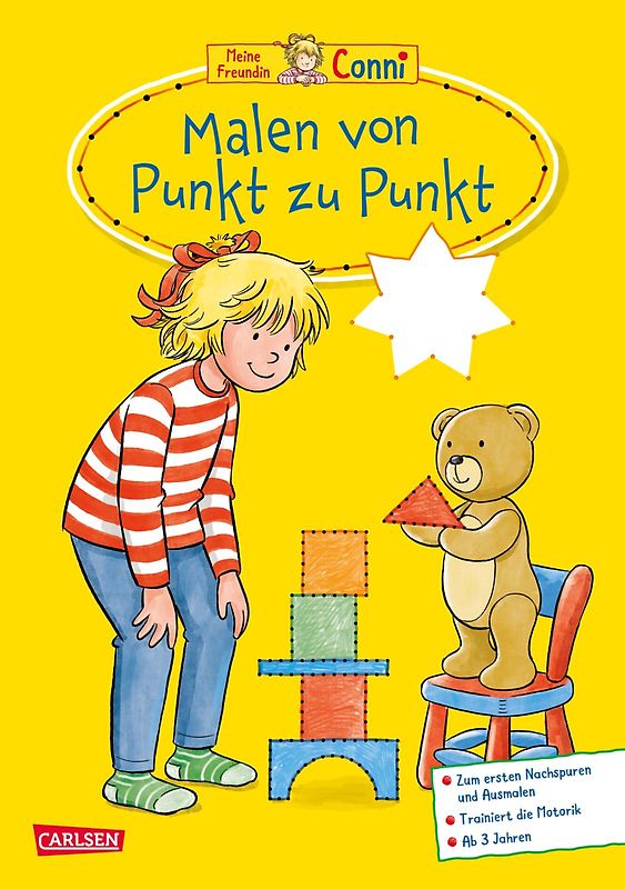 Conni Gelbe Reihe (Beschäftigungsbuch): Malen von Punkt zu Punkt