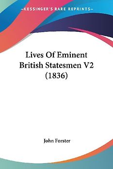Lives Of Eminent British Statesmen V2 (1836)