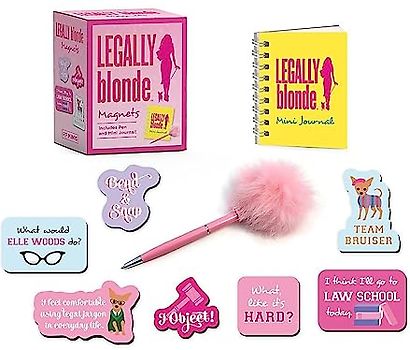 Legally Blonde Magnets: Includes Pen and Mini Journal! (Rp Minis)