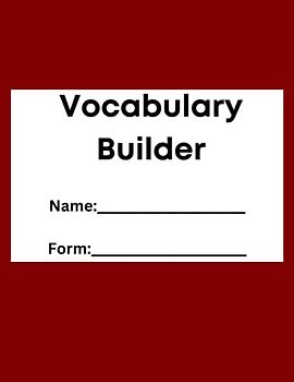 Vocabulary Builder