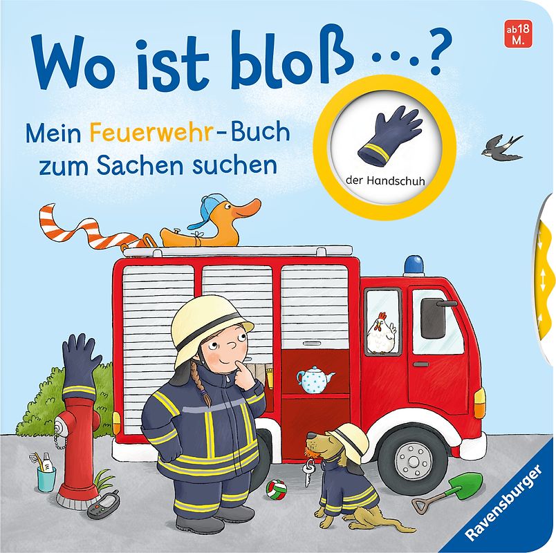 Wo ist bloß …? - Mein Feuerwehr-Buch zum Sachen suchen