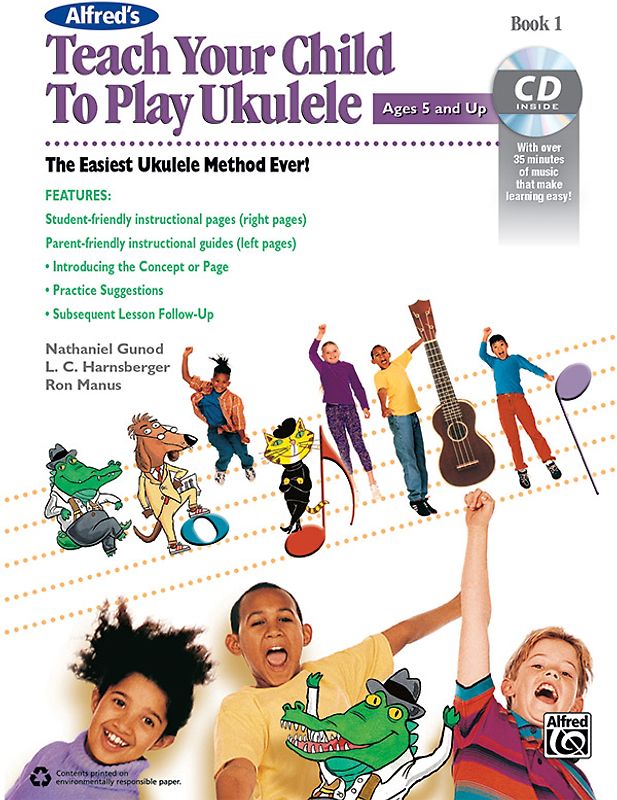 Alfred's Teach Your Child to Play Ukulele, Book 1