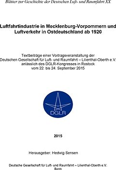 Luftfahrtindustrie in Mecklenburg-Vorpommern und Luftverkehr in Ostdeutschland ab 1920