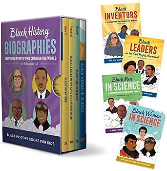 Black History Biographies 4 Book Box Set