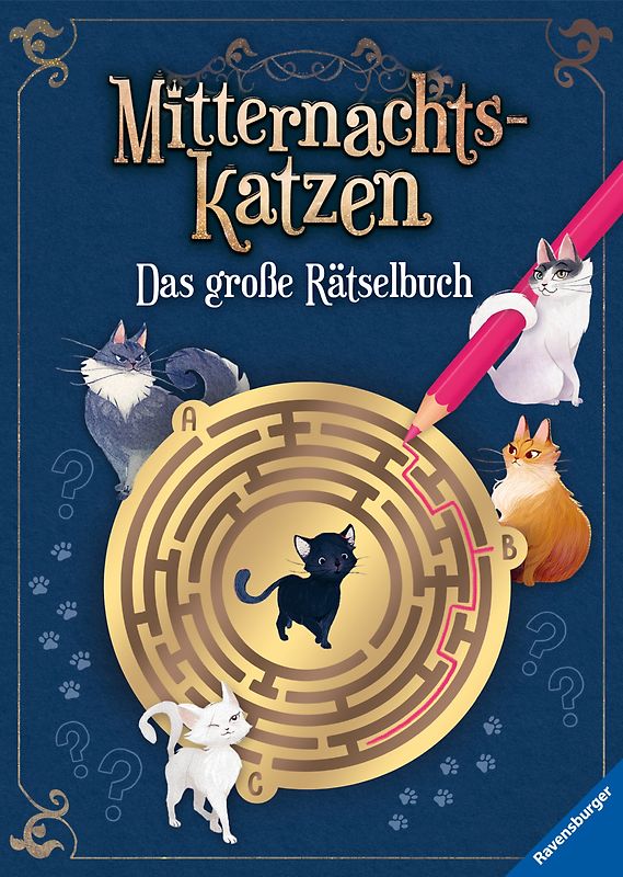 Mitternachtskatzen: Das große Rätselbuch