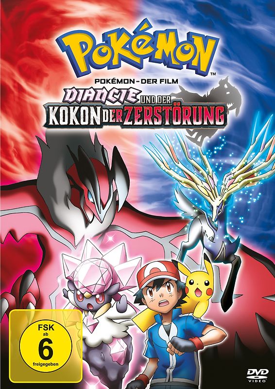 Pokemon-Diancie Und Der Kokon Der Zerstörung DVD
