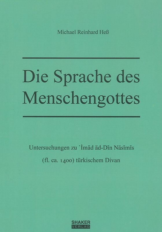 Die Sprache des Menschengottes