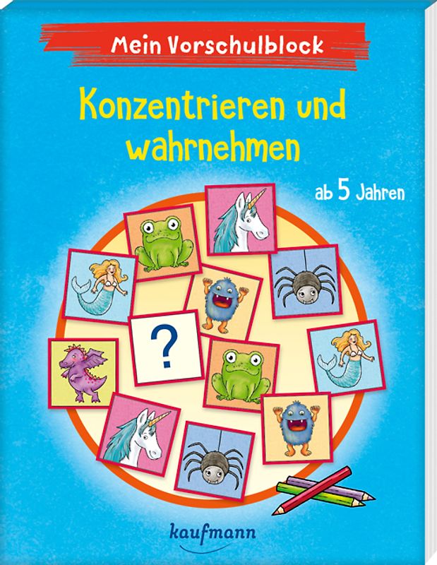 Mein Vorschulblock – Konzentrieren und wahrnehmen