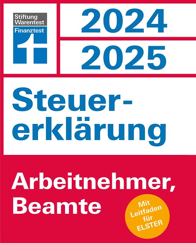 Steuererklärung 2024/2025 - Arbeitnehmer, Beamte