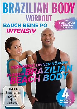 Brazilian Body Workout - Bauch Beine Po intensiv DVD