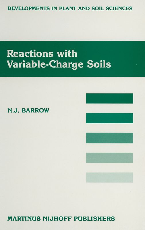 Reactions with Variable-Charge Soils