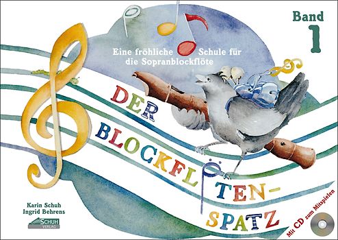 Der Blockflötenspatz (inkl. Musik-Download)