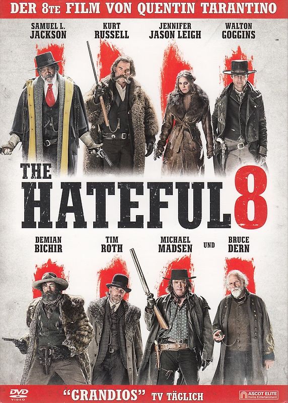 The Hateful 8 [CH Import] DVD