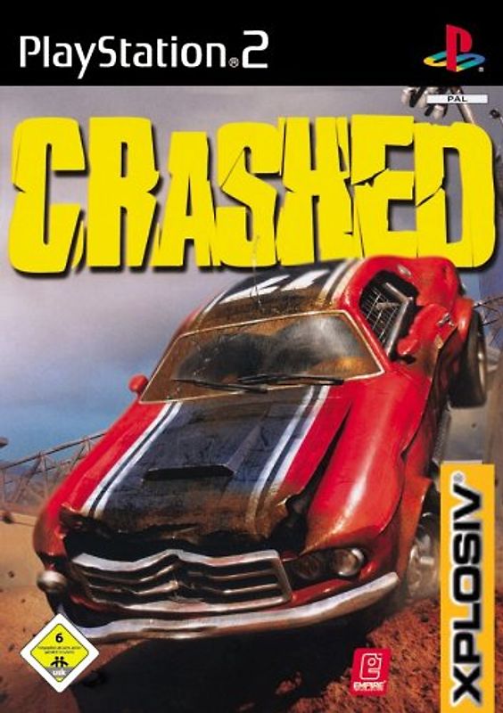 Crashed PlayStation 2