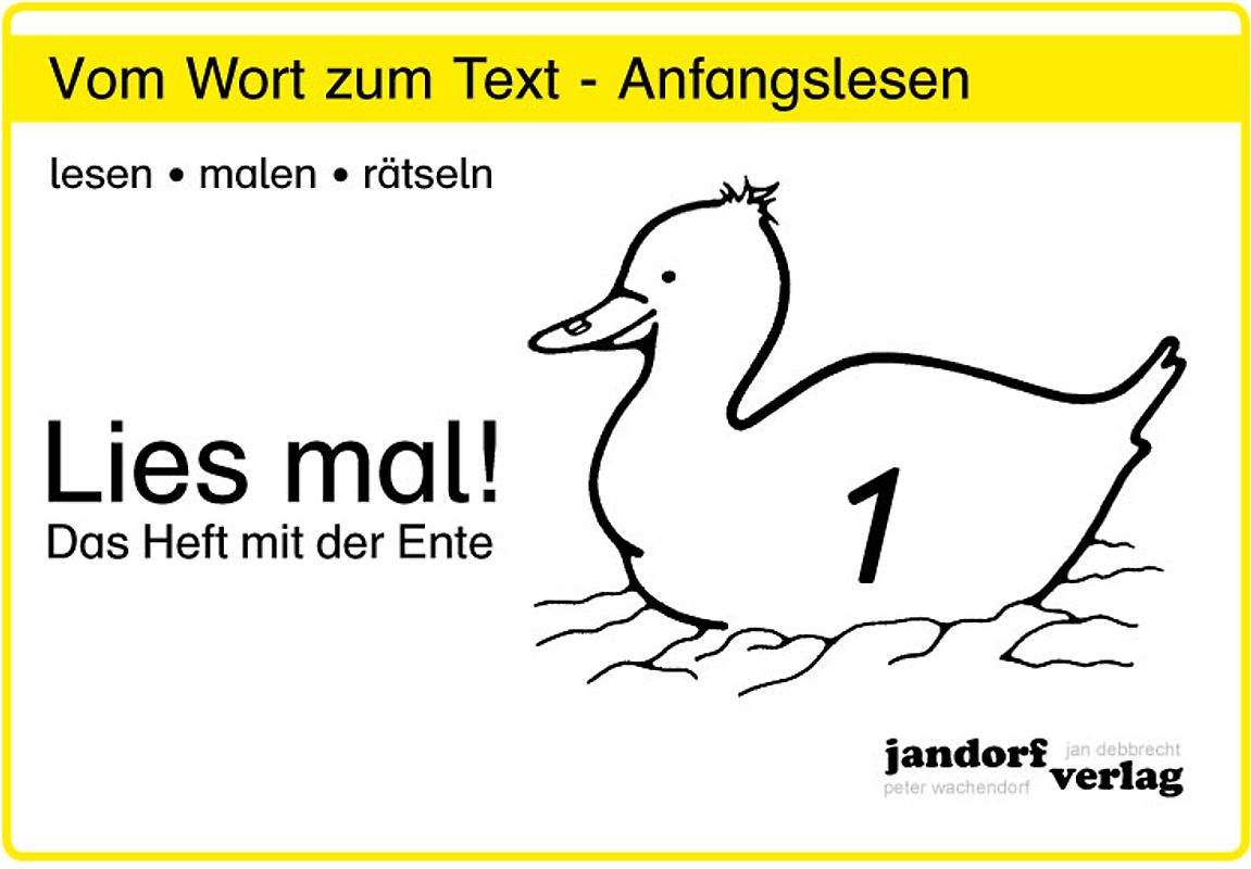 Lies mal! Heft 1. Vom Wort zum Text - Anfangslesen