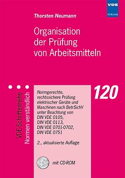 Organisation der Prüfung von Arbeitsmitteln