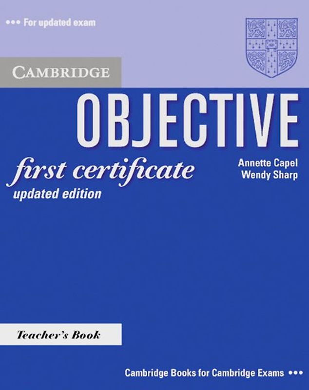 Objective First Certificate - Updated Edition
