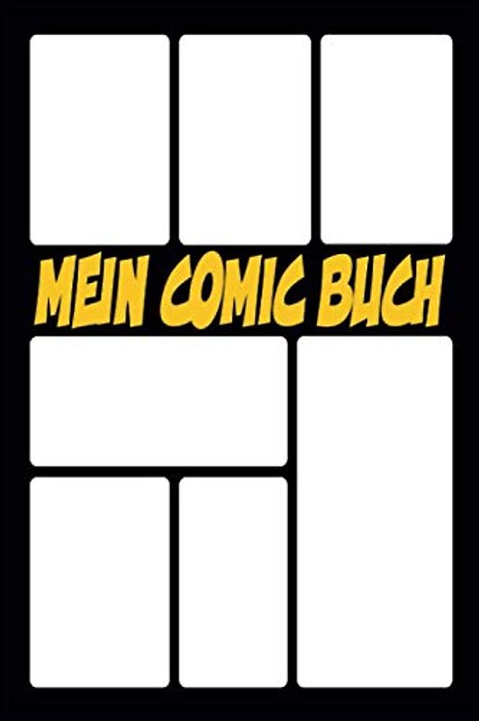 Mein Comic Vorlagen für Erwachsene, Teenager, Kinder 10 Jahre: Blanko Comic A5, Buch, Heft, Kreiere Deinen Eigenen Comic Selber Zeichnen Comics für Jugendliche (Artist Geshenk)