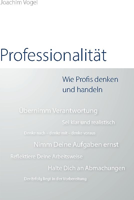 Professionalität