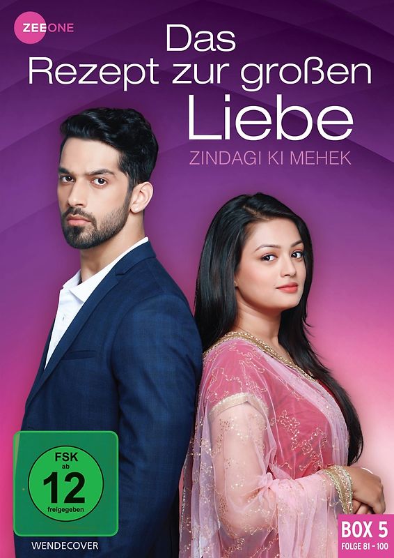 Das Rezept zur großen Liebe - Zindagi Ki Mehek [Box 5, Folge 81-100] [3 DVDs] DVD