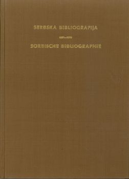 Sorbische Bibliographie 1986-1990