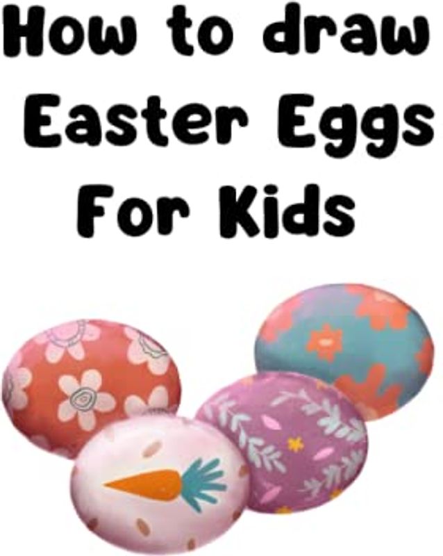 How to draw Easter Eggs for Kids aged 3-6 years old