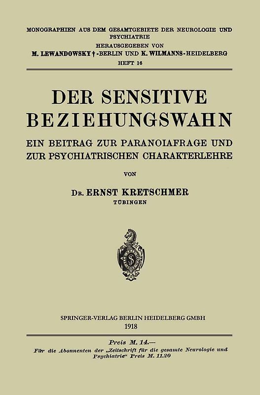 Der Sensitive Beziehungswahn