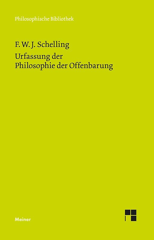 Urfassung der Philosophie der Offenbarung
