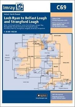 C69 Loch Ryan to Belfast Lough and Strangford Lough, Imray Chart