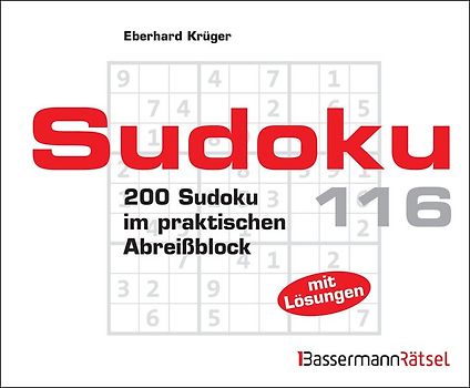 Sudoku Block 116 - 5er VE