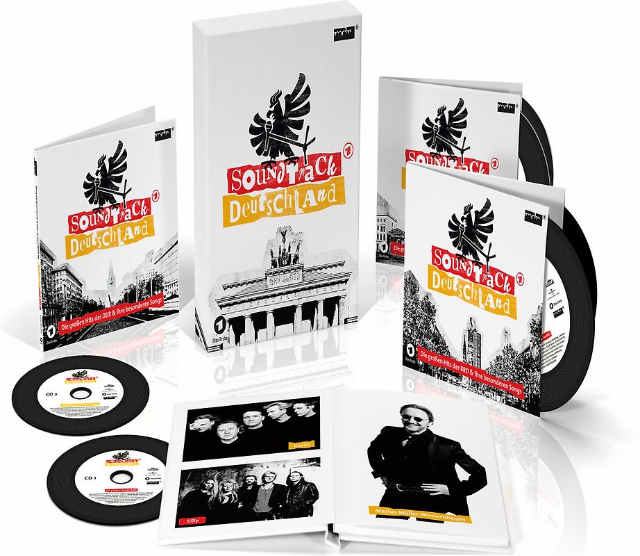 Various - Soundtrack Deutschland  (Limitierte 6-CD Box mit 60 Seiten Booklet-Buch)