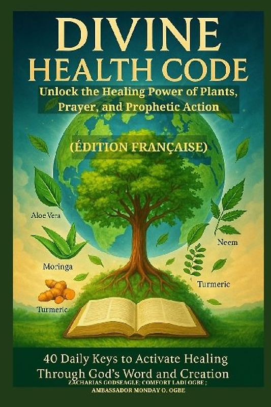 DIVINE HEALTH CODE - 40 Daily Keys to Activate Healing Through God's Word and Creation  - Édition française