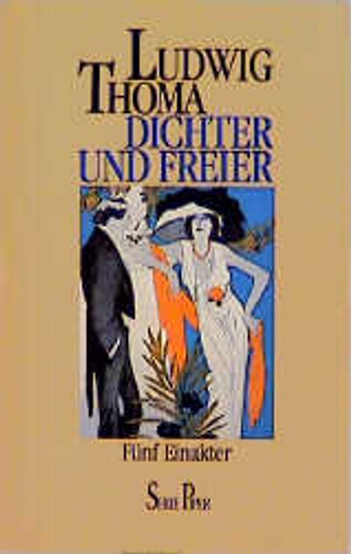 Dichter und Freier. Fünf Einakter