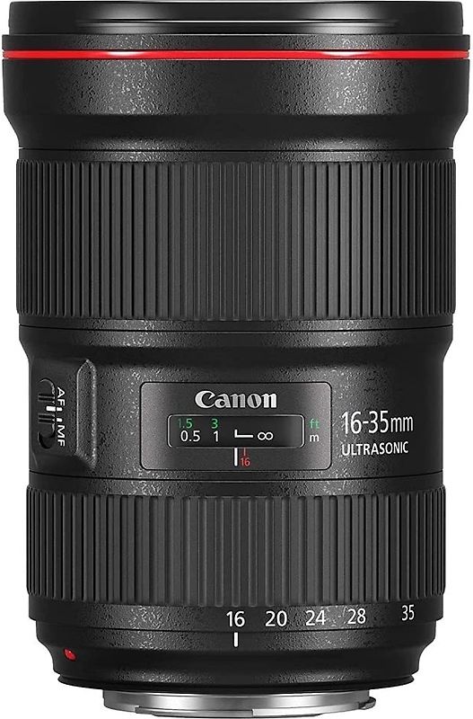 Canon EF 16-35 mm F2.8 L USM III 82 mm Objectif (adapté à Canon EF) noir