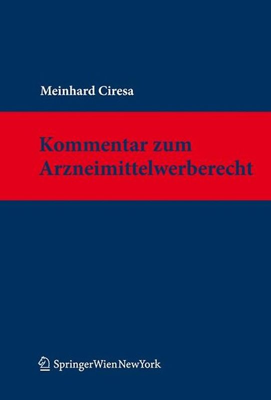 Kommentar zum Arzneimittelwerberecht