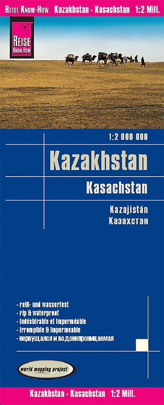 Reise Know-How Landkarte Kasachstan / Kazakhstan (1:2.000.000)