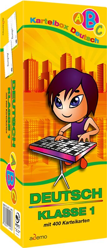 Karteibox Deutsch Klasse 1