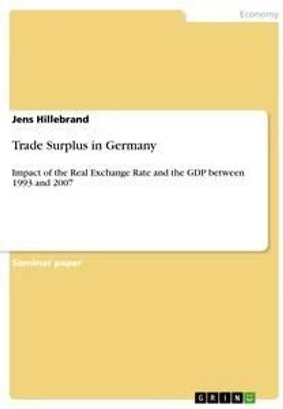 Trade Surplus in Germany